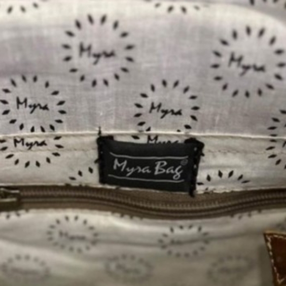 Myra Bag Backpack Leather & Calf Hair EUC - Picture 6 of 14